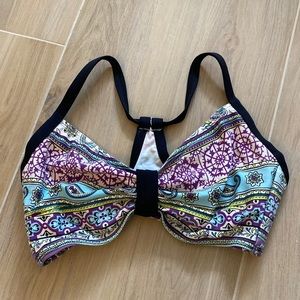 NEXT RACERBACK UNDERWIRE BIKINI TOP 32D